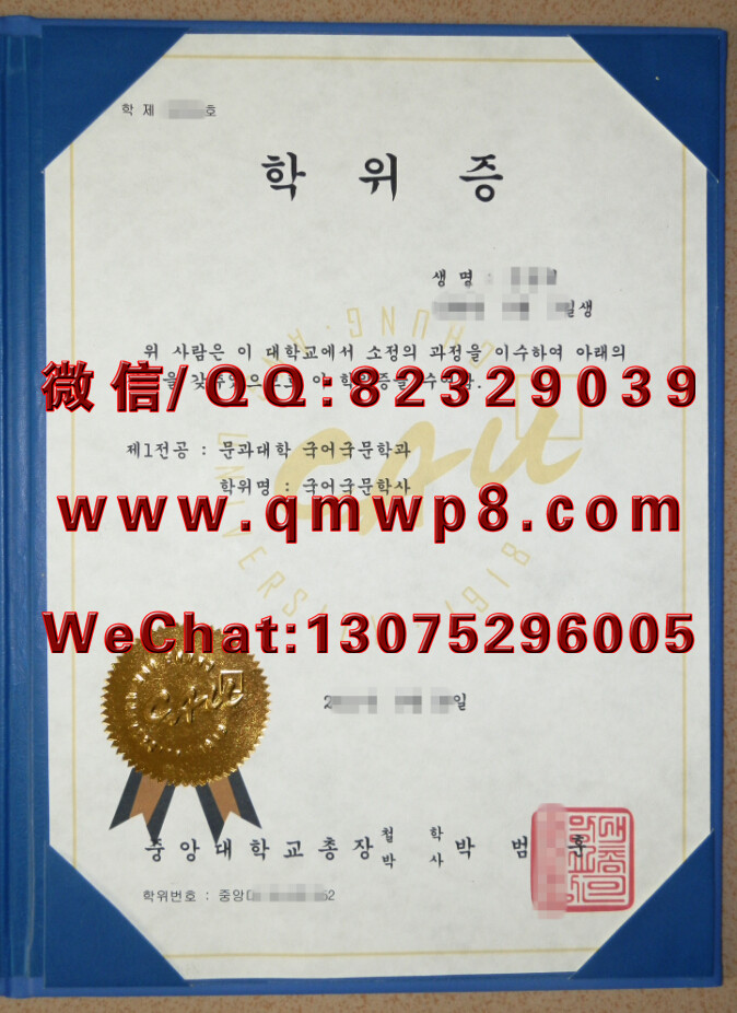 韩国中央大学毕业证学历学位文凭证书成功共案例