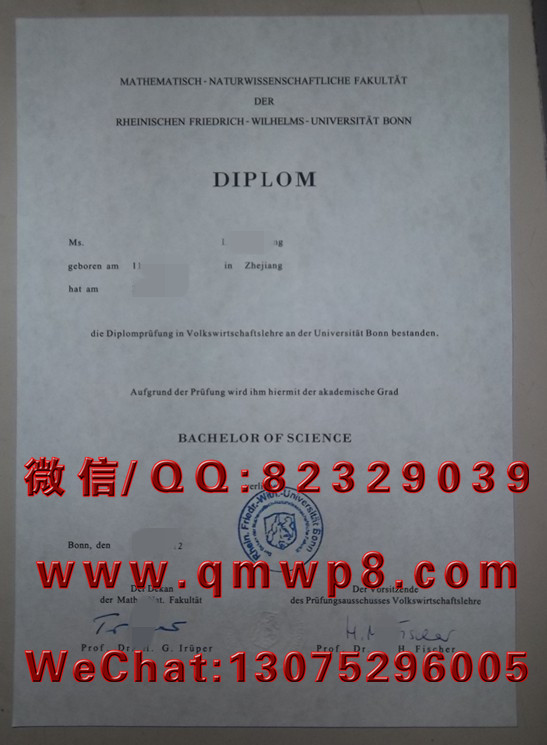 德国波恩大学毕业证学历文凭学位证书成功案例实拍