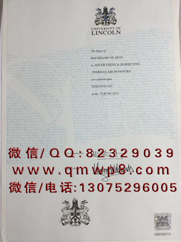 英国林肯大学毕业证制作案例|University of Lincoln Degree